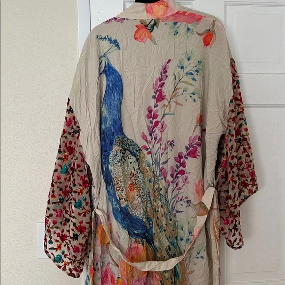 PEACOCK KIMONO - Picture 3 of 16